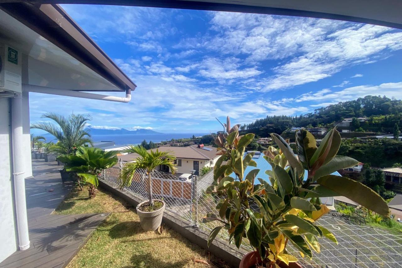 Villa Tiki Wonderfull Sea View Punaauia  Exterior foto